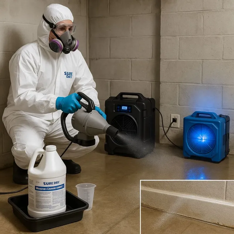 Sanitization and Odor Removal process in Sedan, KS